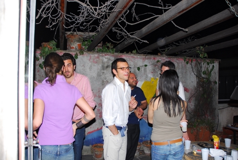 night in the terrace...
